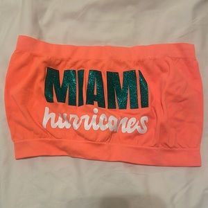 Miami Hurricanes tube top